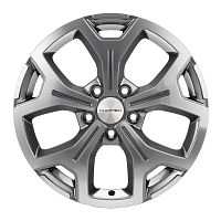 Диски  Khomen 1710 6,5x17 5*108 Et:33 Dia:60,1 Gray-FP