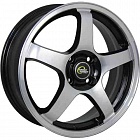 Диски CROSS STREET СR-14 5,5 x 14 4*100 Et: 43 Dia: 60,1 bkf Диски CROSS STREET СR-14 5,5 x 14 4*100 Et: 43 Dia: 60,1 bkf