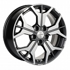 Диски  Khomen 1715 7 x 17 5*114,3 Et: 45 Dia: 67,1 GRAY-FP