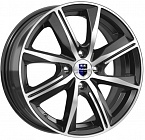 Диски  K&K Арнар КС890 6 x 15 4*100 Et: 40 Dia: 67,1 алмаз чёрный