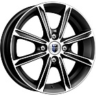 Диски  K&K Флэш 5 x 14 4*100 Et: 45 Dia: 67,1 алмаз черный