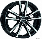 Диски  MAK MILANO 7 x 17 5*114,3 Et: 40 Dia: 76 Black Mirror