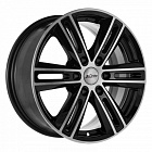 Диски  X'trike X-124 7,5 x 17 6*139,7 Et: 25 Dia: 106,1 BK/FP