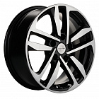 Диски  Khomen 1612 6,5 x 16 5*114,3 Et: 43 Dia: 67,1 Black-FP