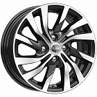 Диски  K&K КС882 6 x 15 4*100 Et: 40 Dia: 60,1 алмаз черный