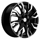 Диски  Khomen 1809 7x18 5*114,3 Et:38 Dia:67,1 Black-FP