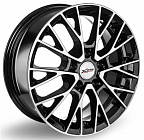 Диски  X'trike X-135 6,5x16 5*114,3 Et:38 Dia:67,1 BK/FP
