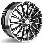 Диски  X'trike X-136 7x17 5*114,3 Et:40 Dia:66,1 BK/FP