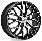 Диски  X'trikeRST R077 6,5x17 5*114,3 Et:40 Dia:64,1 BK/FP