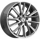 Диски  Premium Series КР010 7,5x18 5*114,3 Et:39 Dia:60,1 Diamond Gloss Graphite