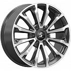 Диски  Premium Series КР006 8,5x20 6*139,7 Et:33 Dia:100,1 Diamond Black Gris