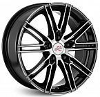 Диски  X'trikeRST R187 7x17 5*114,3 Et:45 Dia:54,1 BK/FP