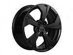 Диски  Khomen 1724 7x17 5*114,3 Et:45 Dia:60,1 Black