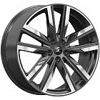 Диски  Premium Series КР014 8x20 5*112 Et:39 Dia:66,6 Diamond Black Gris
