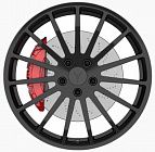 Диски  VISSOL F-3117 8,5x21 5*120 Et:30 Dia:66,1 Gloss Black