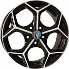 Диски  Khomen 1612 6,5x16 5*114,3 Et:46 Dia:67,1 Black-FP