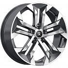 Диски  Premium Series КР015 7,5x19 5*114,3 Et:40 Dia:66,1 Diamond gloss graphite