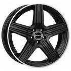 Диски  MAK Lewis 9x18 5*112 Et:50 Dia:66,6 Gloss Black Mirror Ring