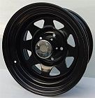 Диски  Off-Road-Wheels Black 9x17 5*150 Et:12 Dia:110,1 Черный