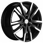Диски  Khomen 1905 7,5x19 5*110 Et:40 Dia:67,1 Black-FP