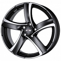 Диски  ALUTEC Shark 7,5 x 17 5*100 Et: 35 Dia: 63,3 Racing Black Front Polished