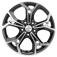 Диски  Khomen 1702 7 x 17 5*112 Et: 40 Dia: 57,1 BLACK-FP