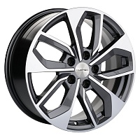 Диски  Khomen 1703 7 x 17 5*114,3 Et: 47 Dia: 66,1 Gray-FP