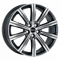 Диски  MAK Birmingham 9 x 22 5*112 Et: 48 Dia: 66,6 Gunmetal Mirror Face