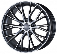 Диски  MAK MUNCHEN 8,5 x 20 5*120 Et: 38 Dia: 72,6 Gun Metallic-Mirror Face