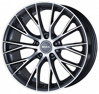 Диски  MAK MUNCHEN 8 x 18 5*120 Et: 34 Dia: 72,6 Gun Metallic-Mirror Face