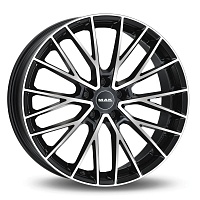 Диски  MAK Speciale 9 x 21 5*112 Et: 25 Dia: 66,45 Graphite Mirror Face