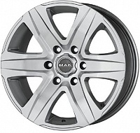 Диски  MAK STONE6 8 x 18 6*139,7 Et: 35 Dia: 67,1 Silver