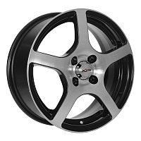 Диски  X'trike X-118 6 x 15 4*100 Et: 38 Dia: 67,1 BK/FP