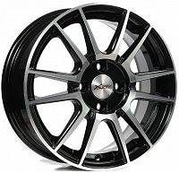 Диски  X'trike X-127 6 x 15 4*100 Et: 35 Dia: 67,1 BK/FP