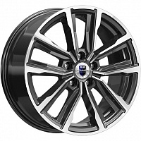 Диски  K&K Лацио 7,5 x 17 5*114,3 Et: 40 Dia: 67,1 алмаз черный