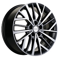 Диски  Khomen 1717 7x17 5*114,3 Et:45 Dia:60,1 Gray-FP