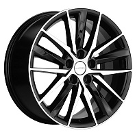 Диски  Khomen 1807 8x18 5*114,3 Et:50 Dia:60,1 Black-FP