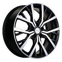 Диски  Khomen 1806 7x18 5*114,3 Et:51 Dia:67,1 Black-FP