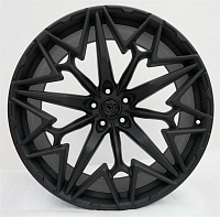 Диски  Khomen ZEUS 2202 10x22 5*112 Et:30 Dia:66,6 Black matt MR