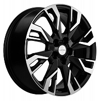 Диски  Khomen 1809 7x18 5*110 Et:35 Dia:67,1 Black-FP
