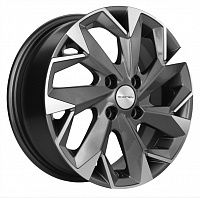 Диски  Khomen 1508 6x15 4*100 Et:40 Dia:60,1 Gray-FP