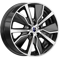 Диски  K&K Гамбит 6,5x16 5*108 Et:50 Dia:63,3 алмаз черный