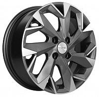 Диски  Khomen 1402 5,5x14 4*100 Et:38 Dia:67,1 GRAY-FP