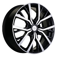 Диски  Khomen 1806 7x18 5*114,3 Et:40 Dia:57,1 Black-FP
