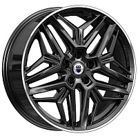 Диски  K&K Колумб 7x19 5*114,3 Et:40 Dia:66,6 алмаз чёрный