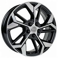 Диски  K&K КС1062 6,5x17 5*114,3 Et:45 Dia:60,1 алмаз чёрный