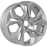 Диски  KDW KD1620 6,5x16 5*112 Et:45 Dia:57,1 Light Silver Painted