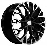 Диски  Khomen KHW1718 7x17 5*114,3 Et:35 Dia:60,1 Black-FP