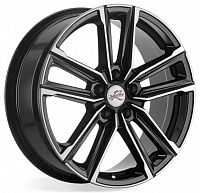 Диски  X'trikeRST R078 7x18 5*100 Et:28 Dia:57,1 BK/FP