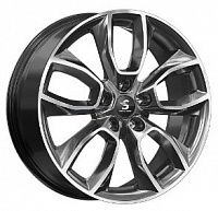 Диски  Premium Series КР001 7x18 5*112 Et:45 Dia:57,1 Diamond Black Gris